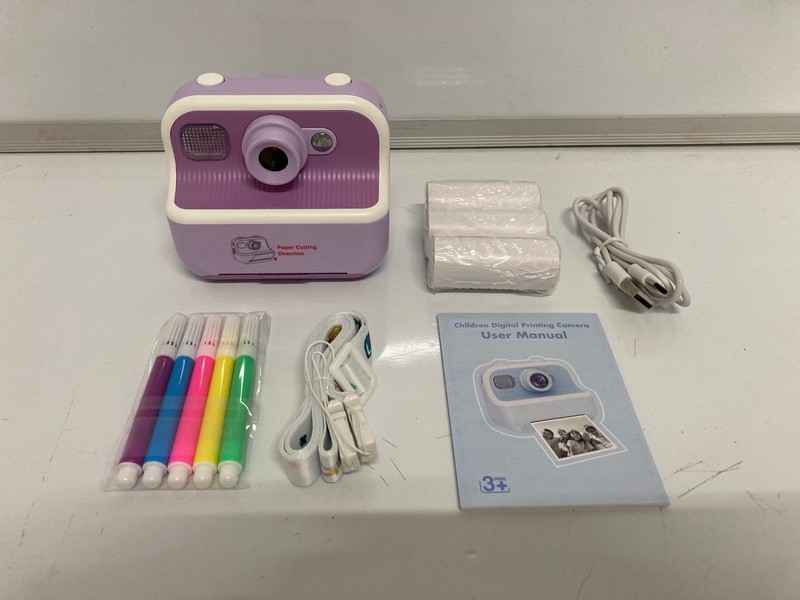 Lot 186  
            Nottingham SR7 – Delivery Only 

                
2 X ITEMS INC KIDS PRINTING CAMERA
