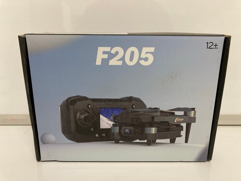 Lot 191  
            Nottingham SR7 – Delivery Only 

                
F205 AVIATION DRONE (WITH BATTERY AND CHARGING CABLE)