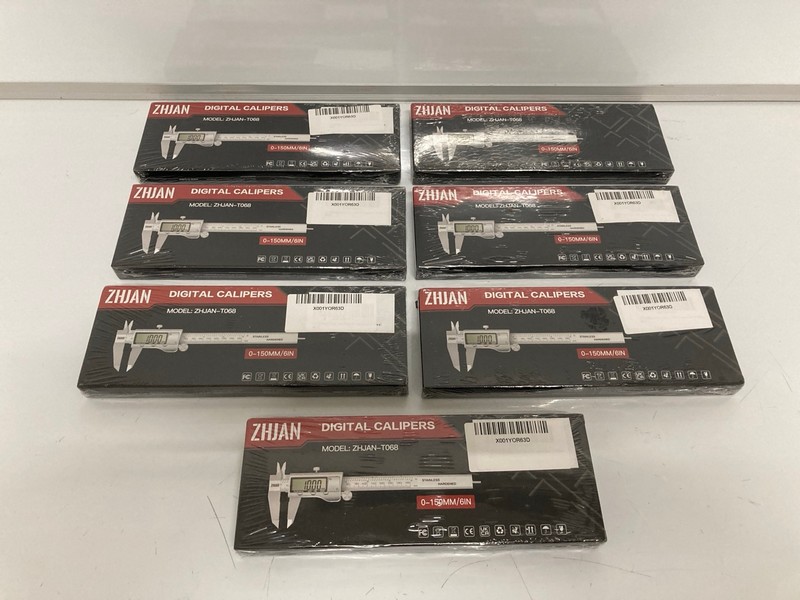 Lot 196  
            Nottingham SR7 – Delivery Only 

                
QTY OF ZHJAN DIGITAL CALIPERS MODEL: ZHJAN-T068 (SEALED)
