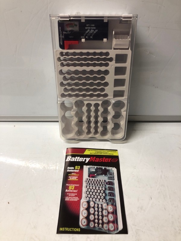 Lot 209  
            Nottingham SR7 – Delivery Only 

                
2 X BATTERY MASTER BATTERY ORGANIZERS