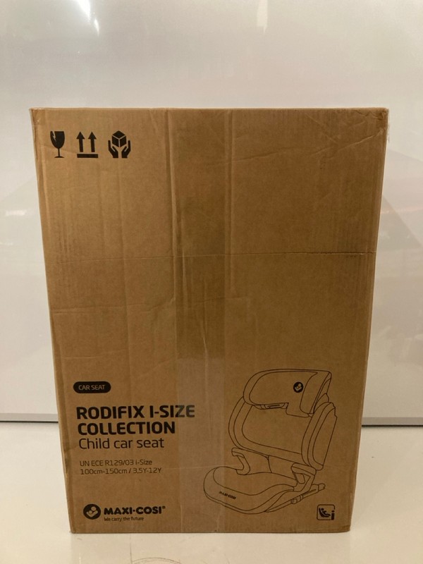 Lot 21  
            Nottingham SR7 – Delivery Only 

                
MAXI-COSI RODIFIX I-SIZE COLLECTION CHILD CAR SEAT ORIGINAL RRP £129.99