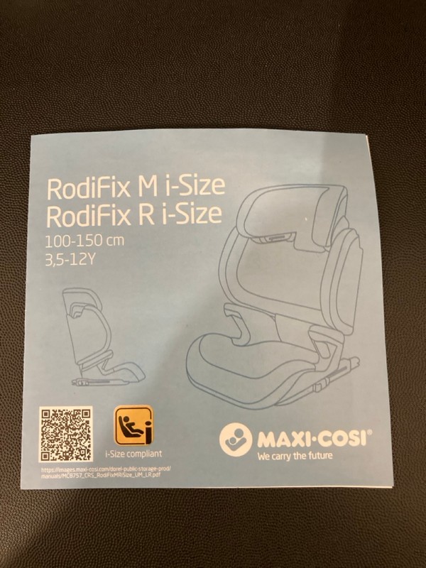 Lot 21  
            Nottingham SR7 – Delivery Only 

                
MAXI-COSI RODIFIX I-SIZE COLLECTION CHILD CAR SEAT ORIGINAL RRP £129.99