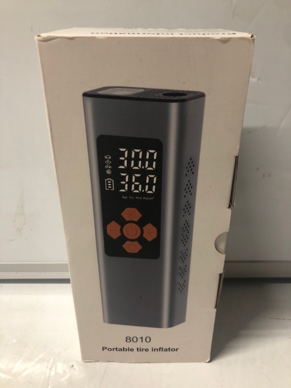 Lot 226  
            Nottingham SR7 – Delivery Only 

                
SMARTER 8010 PORTABLE TIRE INFLATOR