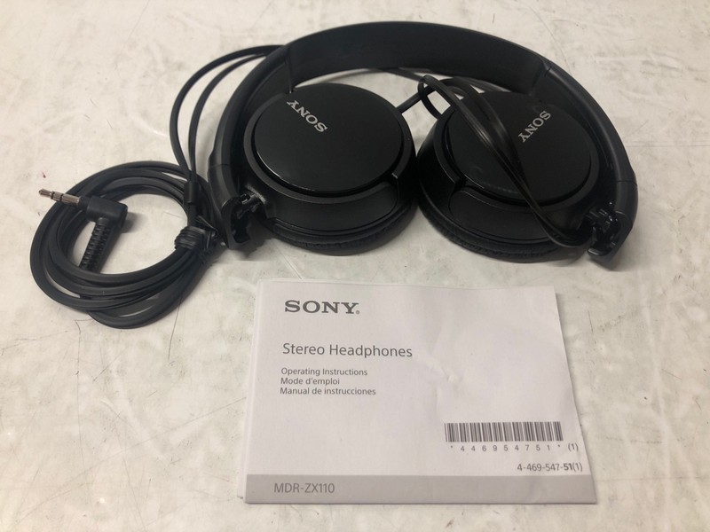 Lot 230  
            Nottingham SR7 – Delivery Only 

                
SONY MDR-ZX110 WIRED STEREO HEADPHONES - Image 2