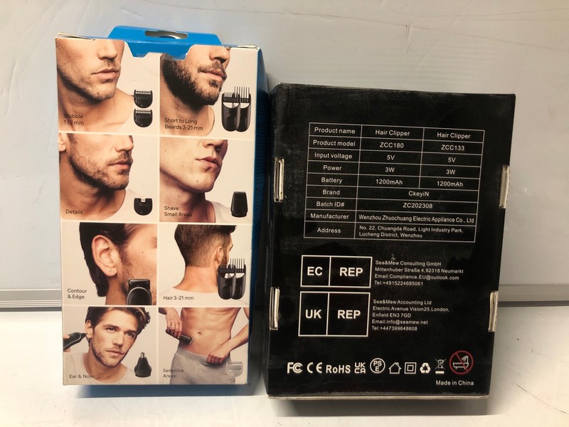 Lot 232  
            Nottingham SR7 – Delivery Only 

                
2 X MEN'S SHAVERS INC BRAUN ALL IN ONE SERIES 5 STYLE KIT (18+ ID MAY BE REQUIRED)