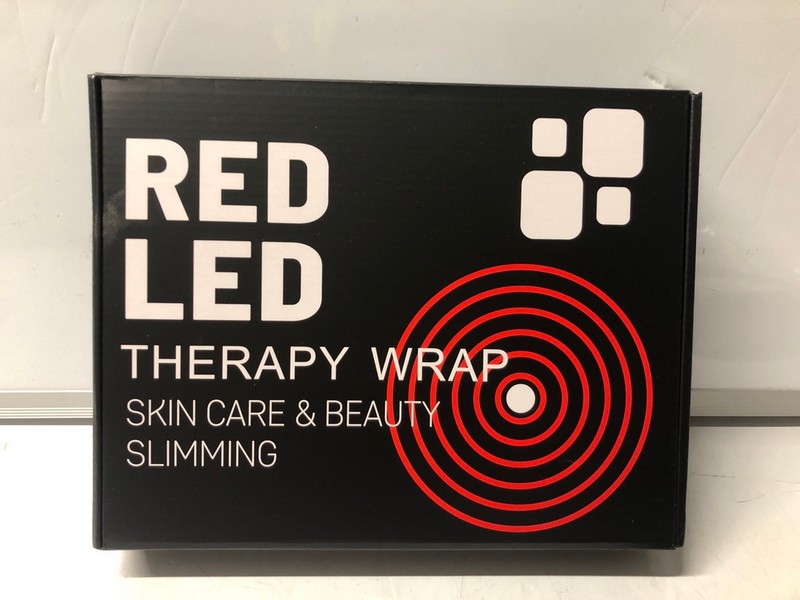 Lot 233  
            Nottingham SR7 – Delivery Only 

                
RED LED THERAPY WRAP SKIN CARE & BEAUTY SLIMMING