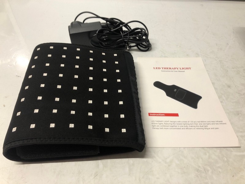 Lot 233  
            Nottingham SR7 – Delivery Only 

                
RED LED THERAPY WRAP SKIN CARE & BEAUTY SLIMMING