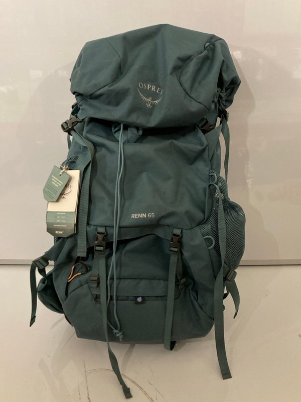 Lot 23  
            Nottingham SR7 – Delivery Only 

                
OSPREY RENN 65L BACKPACKING BACKPACK ORIGINAL RRP £180.00