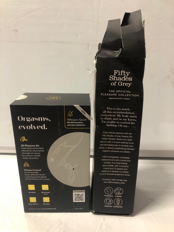 Lot 249  
            Nottingham SR7 – Delivery Only 

                
2 X ADULT TOYS INC FIFTY SHADES OF GREY (18+ ID MAY BE REQUIRED)