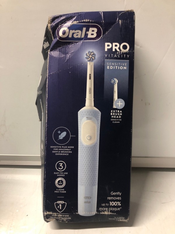 Lot 259  
            Nottingham SR7 – Delivery Only 

                
ORAL-B PRO VITALITY ELECTRIC TOOTHBRUSH