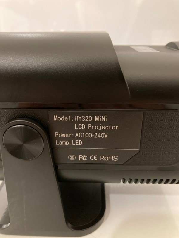 Lot 26  
            Nottingham SR7 – Delivery Only 

                
LED SOURCE MULTIMEDIA PROJECTOR MODEL: HY320 MINI