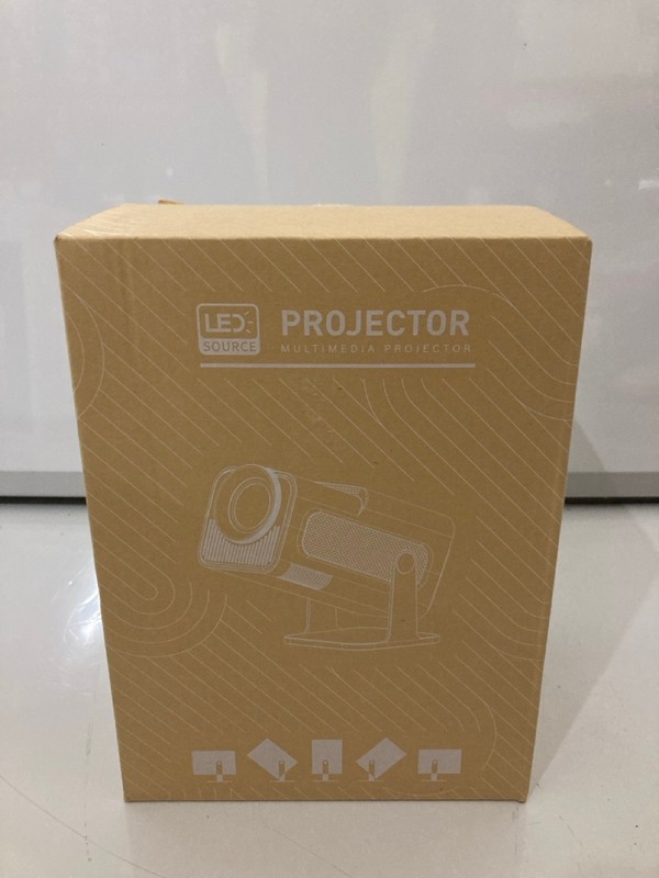 Lot 27  
            Nottingham SR7 – Delivery Only 

                
LED SOURCE MULTIMEDIA PROJECTOR MODEL: HY320 MINI