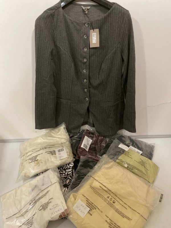 Lot 295  
            Nottingham SR7 – Delivery Only 

                
QTY OF DESIGNER CLOTHING IN VARIOUS SIZES AND DESIGNS
