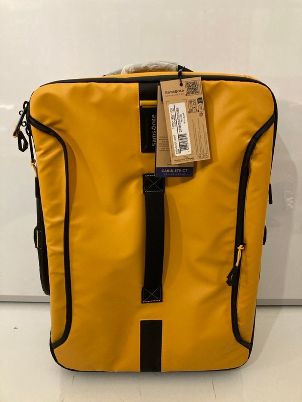 Lot 33  
            Nottingham SR7 – Delivery Only 

                
SAMSONITE PARADIVER LIGHT YELLOW CABIN BAG
