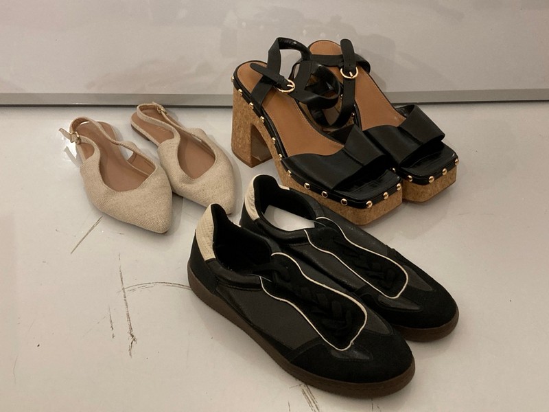 Lot 345  
            Nottingham SR7 – Delivery Only 

                
QTY OF SHOES IN VARIOUS DESIGNS AND SIZES - Image 2