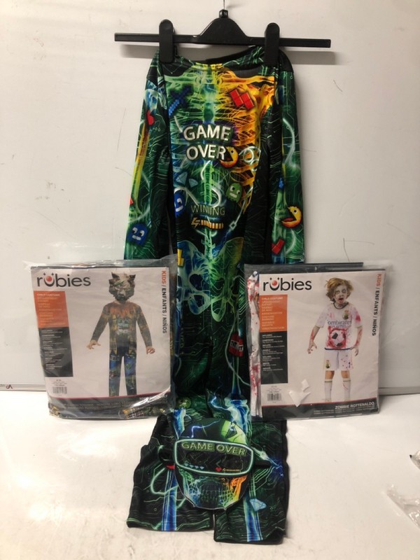 Lot 349  
            Nottingham SR7 – Delivery Only 

                
QTY OF KIDS FANCY DRESS COSTUMES INC ZOMBIE - Image 2