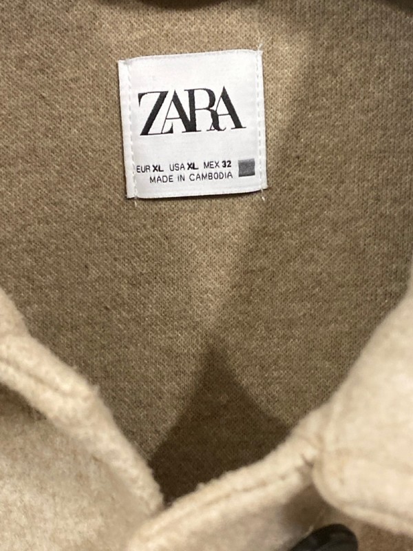 Lot 362  
            Nottingham SR7 – Delivery Only 

                
ZARA TWILL HEAVY DUTY OVERSIZED JACKET SIZE: XL