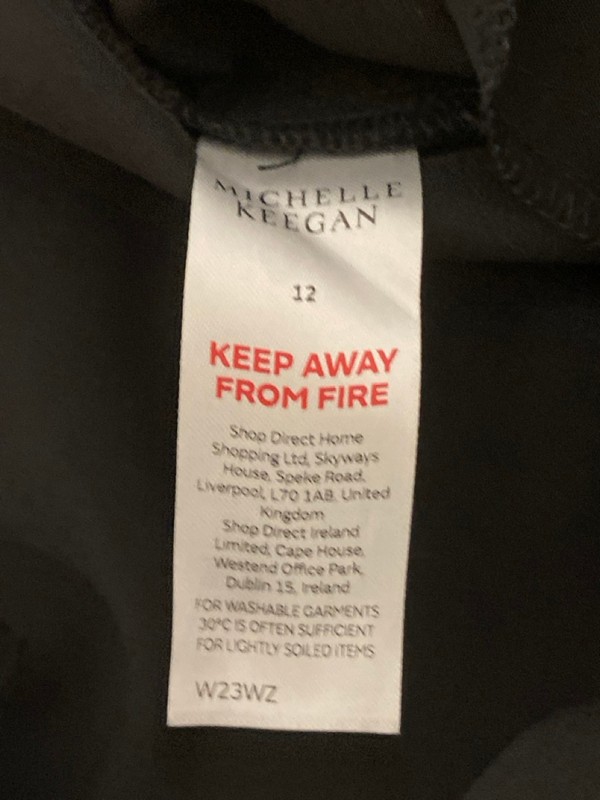 Lot 366  
            Nottingham SR7 – Delivery Only 

                
MICHELLE KEEGAN WOMEN'S BLACK TROUSERS SIZE: 12