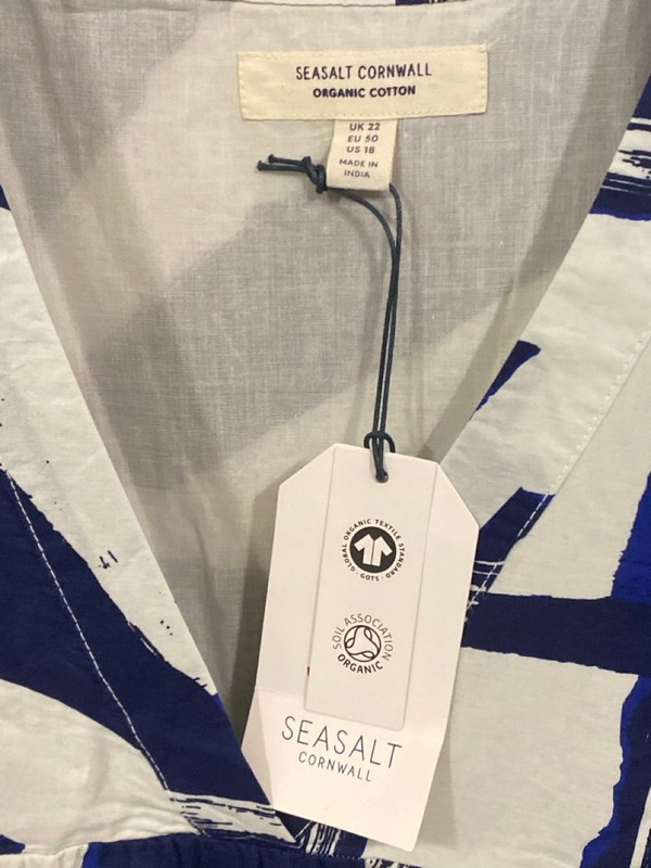 Lot 371  
            Nottingham SR7 – Delivery Only 

                
SEASALT CORNWALL EARTH COLOURS WOMEN'S KAFTAN DRESS SIZE: M