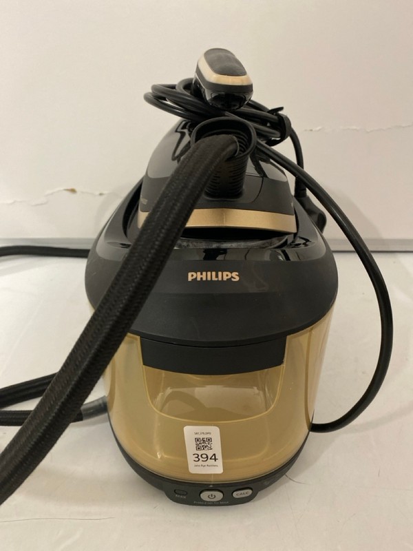 Lot 394  
            Nottingham SR7 – Delivery Only 

                
PHILIPS PERFECT CARE 6000 STEAM IRON - Image 4