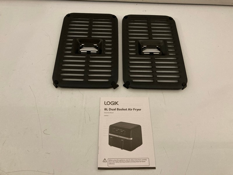Lot 397  
            Nottingham SR7 – Delivery Only 

                
LOGIK DUAL BASKET 8L AIR FRYER