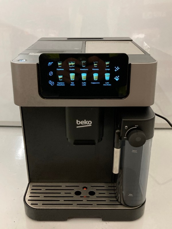Lot 3  
            Nottingham SR7 – Delivery Only 

                
BEKO CAFFE EXPERTO SERIES CE7500 COFFEE MACHINE MODEL: CEG7304X ORIGINAL RRP £399.00