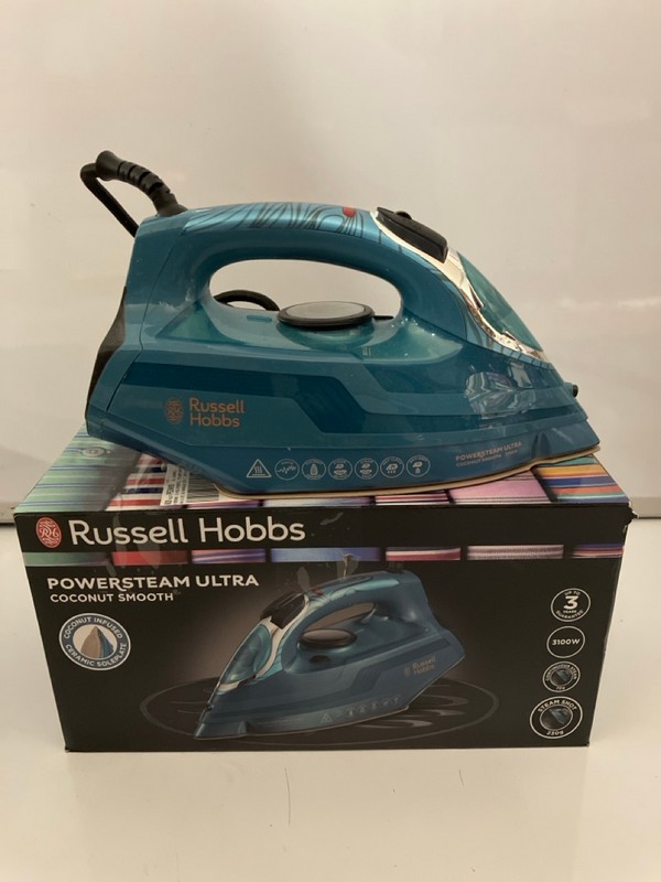 Lot 404  
            Nottingham SR7 – Delivery Only 

                
2 X IRONS INC TEFAL ULTIMATE PURE STEAM IRON - Image 2