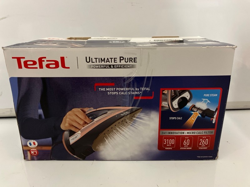 Lot 404  
            Nottingham SR7 – Delivery Only 

                
2 X IRONS INC TEFAL ULTIMATE PURE STEAM IRON - Image 4