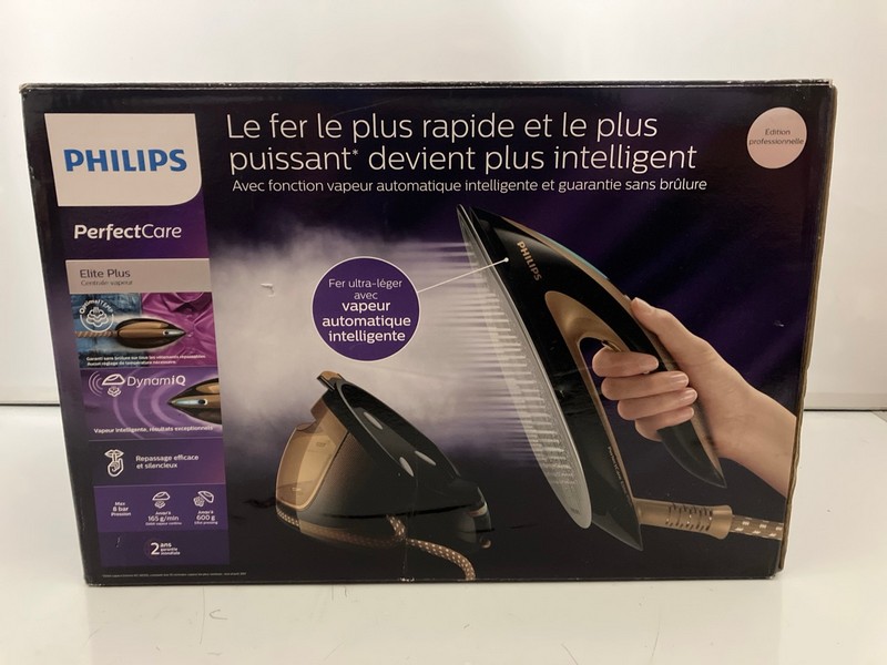 Lot 406  
            Nottingham SR7 – Delivery Only 

                
PHILIPS PERFECT CARE ELITE PLUS STEAM IRON