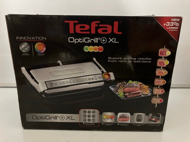 Lot 415  
            Nottingham SR7 – Delivery Only 

                
TEFAL OPTIGRILL XL GRILL