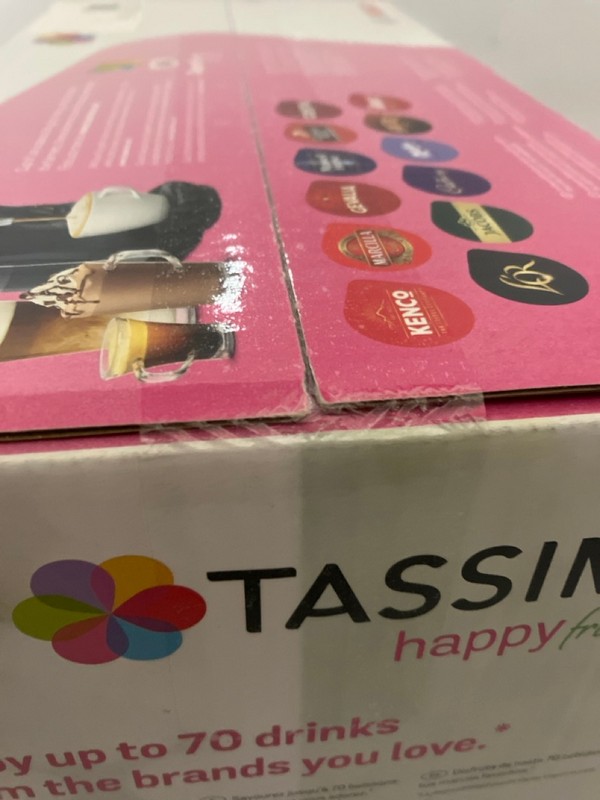 Lot 427  
            Nottingham SR7 – Delivery Only 

                
BOSCH TASSIMO HAPPY FRIENDLY THE ESSENTIAL ONE COFFEE MACHINE (SEALED)