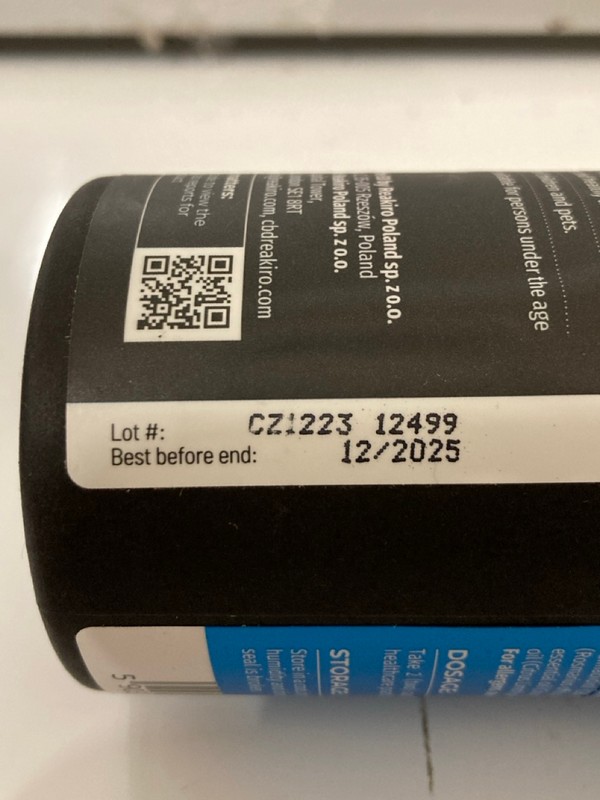 Lot 439  
            Nottingham SR7 – Delivery Only 

                
QTY OF REAKIRO CBD CAPSULES 600MG FOOD SUPPLEMENTS BBE: 12/25 (18+ ID MAY BE REQU... - Image 4