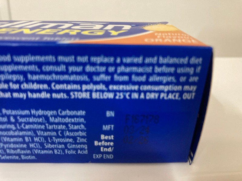 Lot 445  
            Nottingham SR7 – Delivery Only 

                
QTY OF WELLMAN ENERGY ORANGE FLAVOUR EFFERVESCENT TABLETS - Image 3