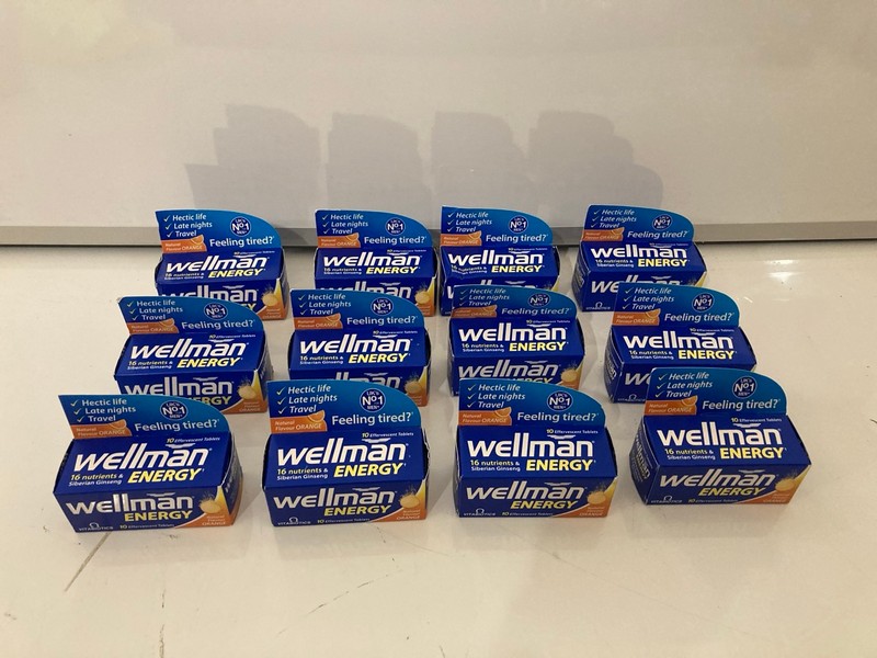 Lot 446  
            Nottingham SR7 – Delivery Only 

                
QTY OF WELLMAN ENERGY ORANGE FLAVOUR EFFERVESCENT TABLETS