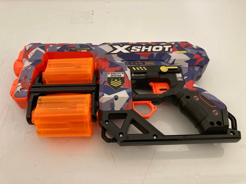 Lot 464  
            Nottingham SR7 – Delivery Only 

                
4 X ZURU XSHOT SKINS DREAD MALICE DART BLASTERS