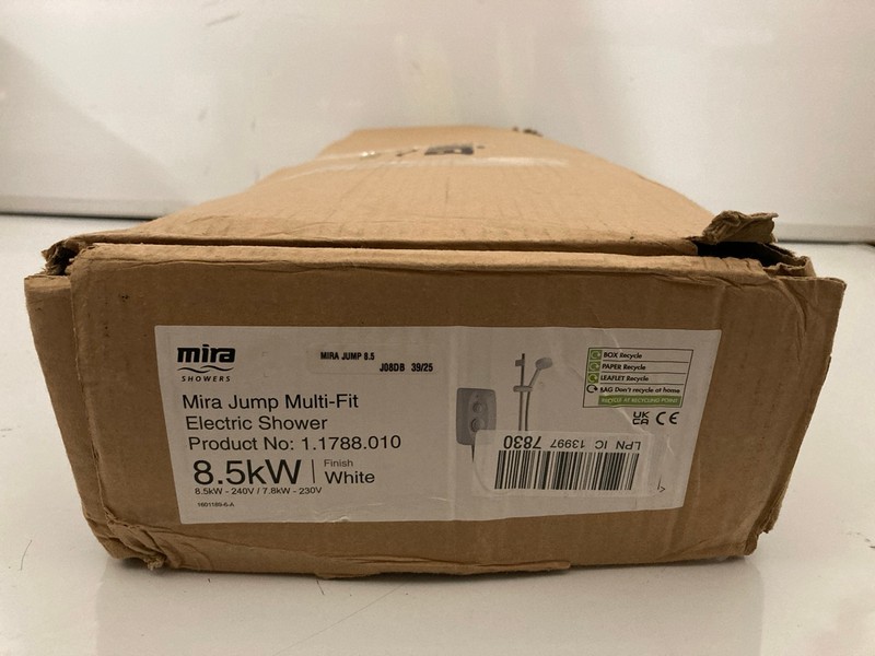 Lot 479  
            Nottingham SR7 – Delivery Only 

                
MIRA JUMP MULTI-FIT ELECTRIC SHOWER
