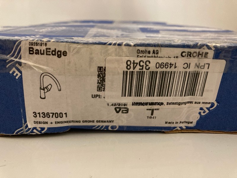 Lot 480  
            Nottingham SR7 – Delivery Only 

                
GROHE BAUEDGE MIXER TAP