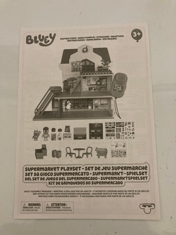 Lot 483  
            Nottingham SR7 – Delivery Only 

                
BLUEY SHOP FOR GROCERIES PLAY SET - Image 4