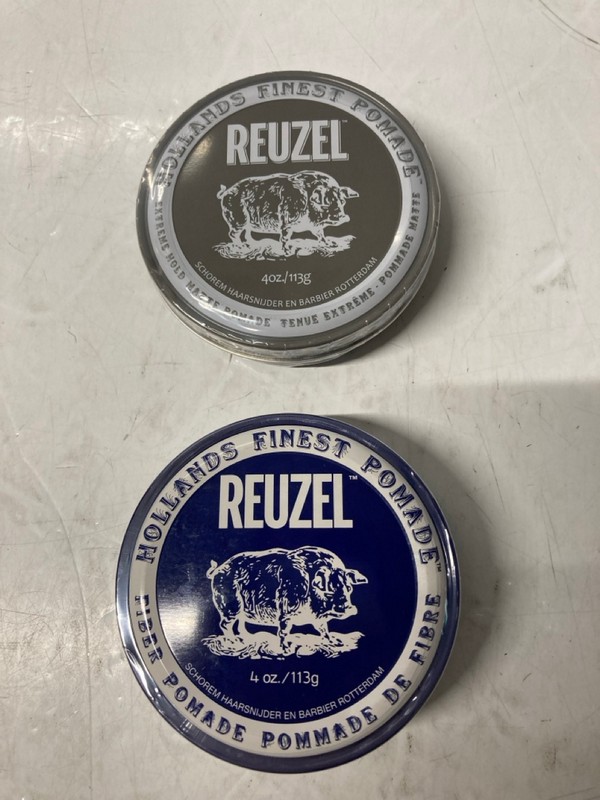 Lot 516  
            Nottingham SR7 – Delivery Only 

                
QTY OF REUZEL HOLLANDS FINEST POMADE INC EXTREME HOLD HAIR WAX 113G