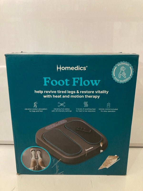 Lot 57  
            Nottingham SR7 – Delivery Only 

                
HOMEDICS FOOT FLOW FOOT MASSAGER