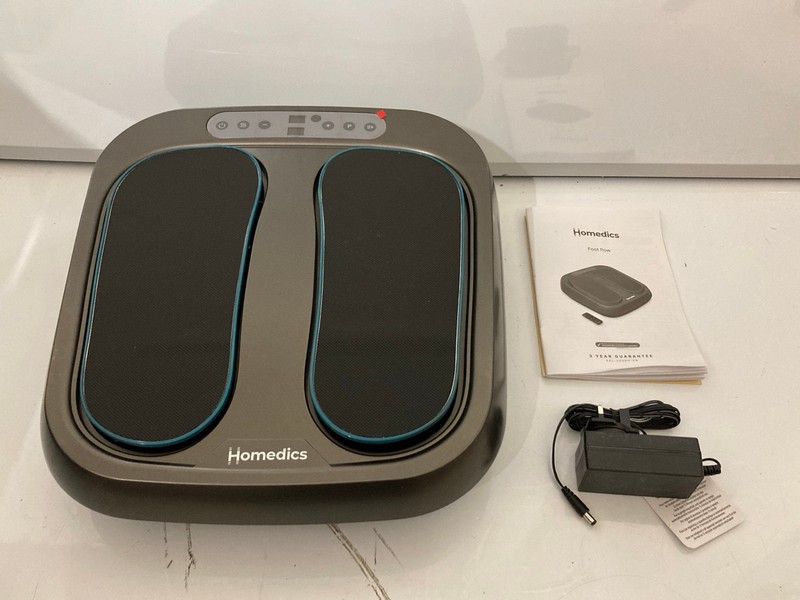 Lot 57  
            Nottingham SR7 – Delivery Only 

                
HOMEDICS FOOT FLOW FOOT MASSAGER