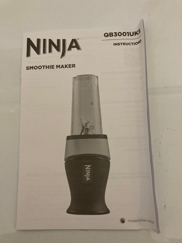 Lot 99  
            Nottingham SR7 – Delivery Only 

                
NINJA 700W 470ML SMOOTHIE MAKER