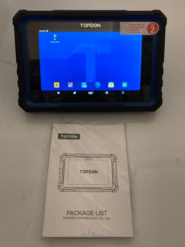 Lot 9  
            Nottingham SR7 – Delivery Only 

                
TOPDON PHOENIX NANO DIAGNOSTICS SYSTEM ORIGINAL RRP £499.00