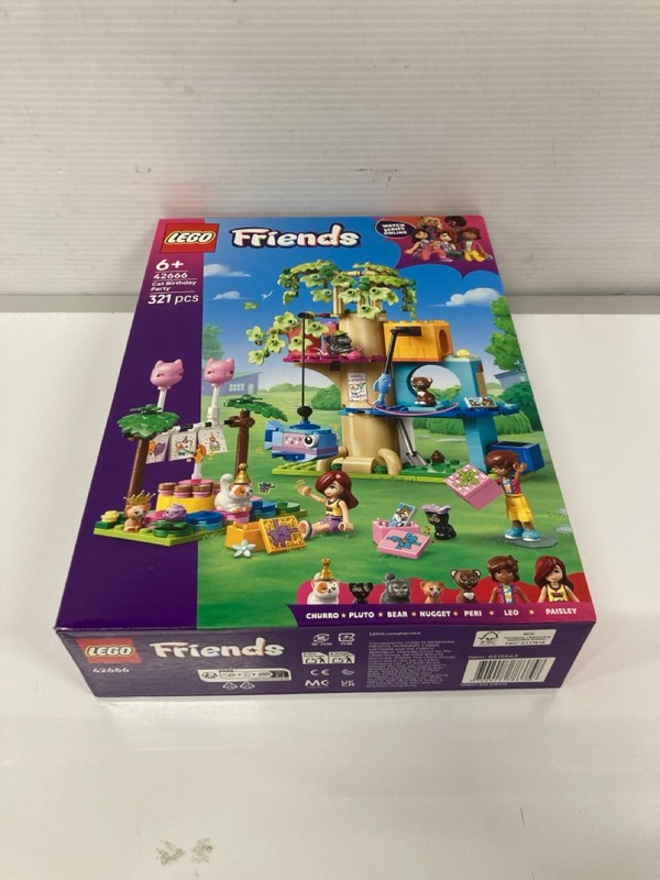 Lot 141  
            Nottingham SR9 - Delivery Only 

                
LEGO FRIENDS CAT BIRTHDAY PARTY SET