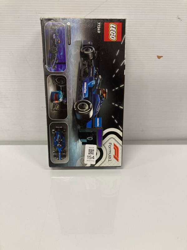 Lot 154  
            Nottingham SR9 - Delivery Only 

                
LEGO F1 SPEED CHAMPIONS WILLIAMS RACING FW46 CAR SET