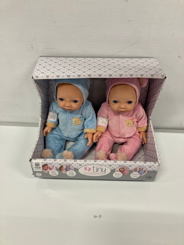 Lot 159  
            Nottingham SR9 - Delivery Only 

                
MY FIRST TINY TREASURES BOY/GIRL DOLL SET