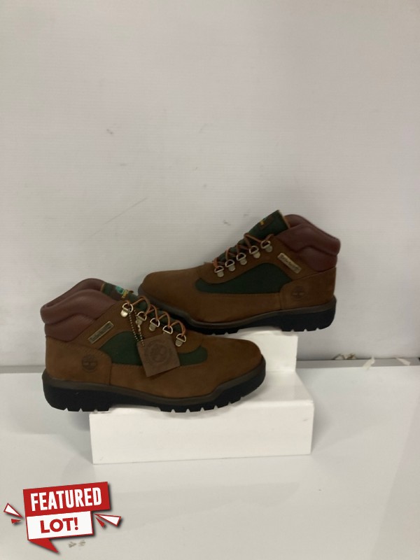 Lot 165  
            Nottingham SR9 - Delivery Only 

                
TIMBERLAND FIELD BOOT MID LACE WATERPROOF CHOCOLATE BOOT UK SIZE 9