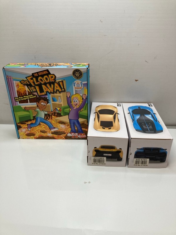 Lot 219  
            Nottingham SR9 - Delivery Only 

                
3 X KIDS TOYS INC THE ORIGINAL THE FLOOR IS LAVA GAME