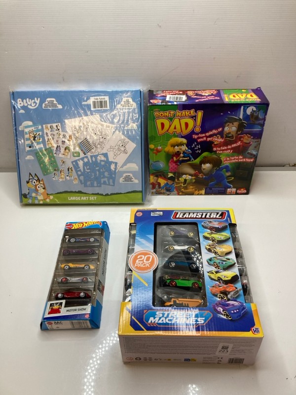 Lot 223  
            Nottingham SR9 - Delivery Only 

                
4 X KIDS TOYS INC DON'T WAKE DAD! GAME