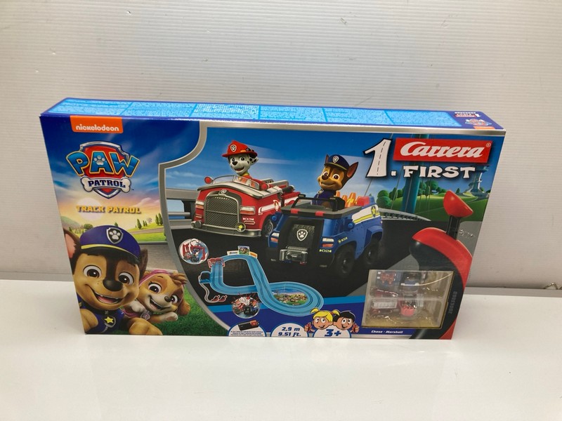 Lot 232  
            Nottingham SR9 - Delivery Only 

                
CARRERA FIRST PAW PATROL TRACK PATROL